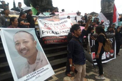 Meluas Aksi Tolak Remisi Susrama Otak Pembunuh Jurnalis Prabangsa