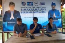 “Meet The Press” AHY Beberkan Perjalanannya Selama Dua Hari di Bali