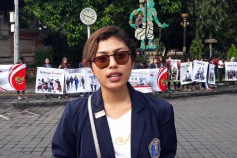 Tolak Radikalisme dan Intoleransi  Puluhan Mahasiswa di Denpasar Gelar Aksi Damai 