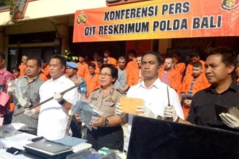 Polda Bali  Bekuk 74 Orang Pelaku Kejahatan Selama Operasi Sikat Agung
