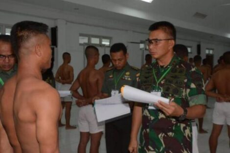 Pangdam Pimpin Sidang Cata PK TNI AD TA 2019