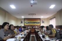 Anev Mingguan, Kapolresta Denpasar Evaluasi Pengamanan Pasca Hitung Suara