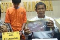 Ditangkap Polisi, Pengedar Mengaku Peroleh Ganja dari Sumatera