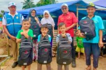 PLN Palembang Sumbangkan Perlengkapan Sekolah Bagi Anak-anak Terdampak Gempa Cianjur