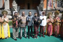 Kedepankan Peran Budaya, Diplomasi Putu Rudana dengan Plt Ketua DPR Papua Nugini di Museum Rudana