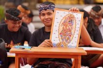 Sanggar Seni Lukis Anak-anak Cipta Ardhanari Hadir di Ajang PKB ke-45