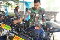 PLN Pasang Stasiun Pengisian Kendaraan Listrik di Yonif Raider 900 bersama Kodam Udayana Bali