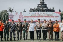 Pj. Gubernur Bali Pimpin Apel Gelar Pasukan Ketupat Agung
