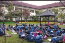 Jelaskan Soal Gempa SD 4 Tuban Belajar Dihalaman
