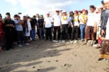 Wagub Bali – Pelepasan Tukik Tandai Pembukaan Petitenget Festival