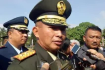 Kodam XI/Udayana Gelar HUT TNI Dengan Sederhana