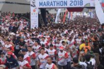 Ribuan Pelari Ikuti “TNI International Marathon 2018”