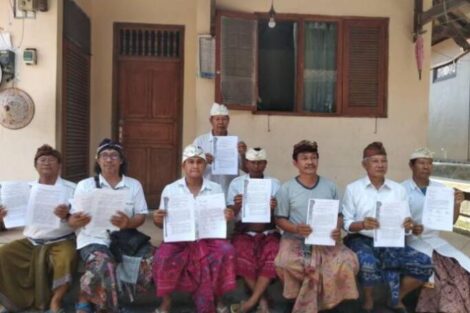 Akibat “Kasepekang” Puluhan Warga Desa Adat Tanjung Benoa Tuntut Keadilan