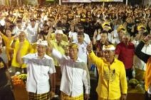 Ribuan Massa Deklarasikan Paket “Tri Datu” Golkar