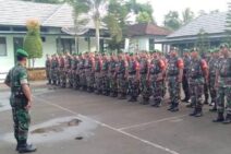 Dandim Karangasem Pimpin Apel Siaga Pemilu 2019