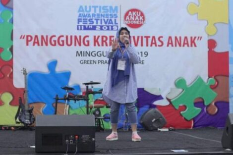 Rangkaian Acara Autism Awareness Festival, LSPR Gelar Kreativitas Anak
