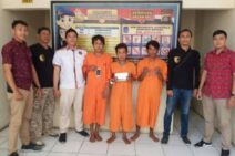 Gasak Perhiasan di Rumah Kosong, Tiga Buruh Proyek Dijuk Polresta Denpasar