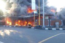 Bengkel Sepeda Motor Terbakar, Polda Bali Kerahkan Water Canon