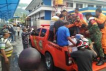 Pangkalan TNI AL Ternate Evakuasi Korban Hilang