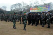 Personel Kodam IX/Udayana Dilatih Pam VVIP