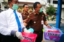 Kejari Denpasar Musnahkan Sabu Seberat 2 Kilogram Lebih