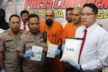 Gerebek Hotel, Polresta Denpasar Amankan 3 Kilogram Sabu dari Dua WN India