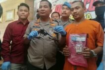 Polisi Temukan Senjata Api saat Bekuk Pemakai Sabu