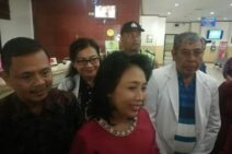 Balita Korban Kekerasan Dijenguk Menteri PPPA
