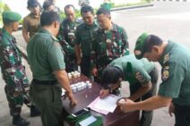 30 Personel Korem 163/Wira Satya Dites Urine