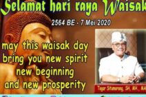 Togar Situmorang, Makna Hari Raya Waisak Tak Akan Pudar Karena Pandemi Covid-19
