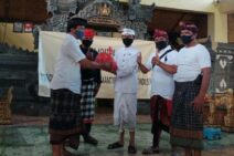 Kasus Covid Belum Reda, Polda Bali Bantu Sembako Guna Ringankan Warga