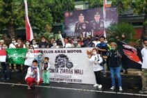 Meriahkan HUT TNI, Anak Motor di Bali Gelar Ziarah ke TMP Tabanan