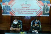 Kajari Denpasar Launching 42 Rumah RJ di Desa dan Kelurahan se-Kota Denpasar