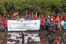 Serangkaian Badung Education Fair 2022, Disdikpora Badung Hadiri Acara Penanaman Pohon Mangrove