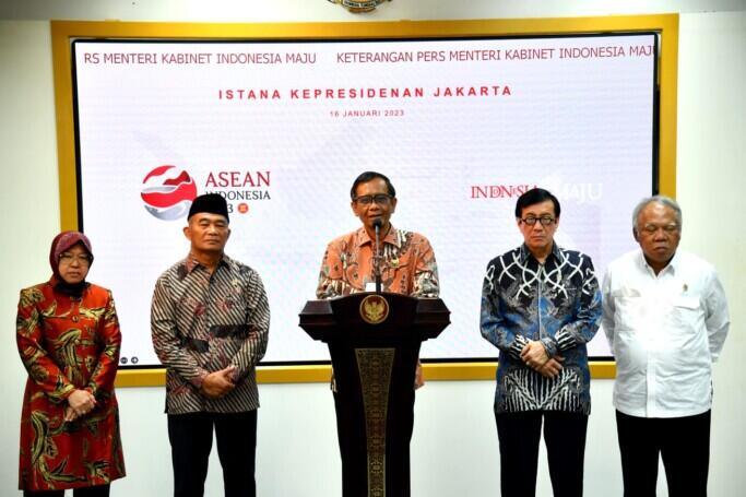 Menteri Koordinator Bidang Politik, Hukum, dan Keamanan (Menko Polhukam), Mahfud Md.