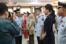Lantik Pejabat di Lingkungan Kanwil Kumham Bali, Sugito Ingatkan Sinergitas dan Integritas