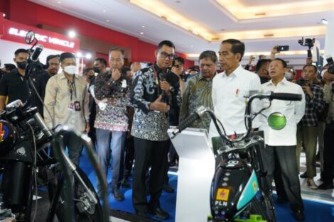 Presiden Jokowi Buka The 30th IIMS 2023 Dorong Masyarakat Gunakan Kendaraan Listrik