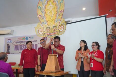 Sekda Alit Wiradana Buka Pengabdian Masyarakat PPNI Denpasar Peringati Nurses Day