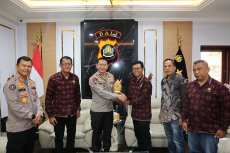 Kapolda Bali Terima Kunjungan PWI Provinsi Bali
