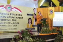 Sugawa Korry Titipkan HWK di Pundak Kader Perempuan Golkar