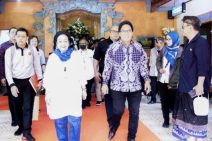 Bupati Badung Satu Mobil dengan Megawati Soekarno Putri ke Acara BRIN di Bedugul