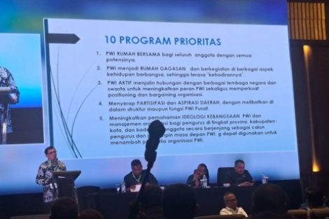 Hendry CH Bangun Ketua PWI Pusat Periode 2023-2028