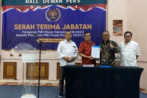 Canangkan PWI Merah Putih, Ketua Umum PWI Pusat Hendry Ch Bangun:  Wartawan Harus Miliki Wawasan Kebangsaan
