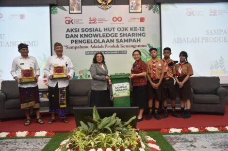 OJK Provinsi Bali Gelar Aksi Sosial dan Edukasi Penanganan Sampah