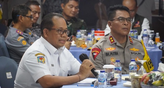 kapolda bali, pj gubernur bali, kambtibmas, terasbalinews, polda bali
