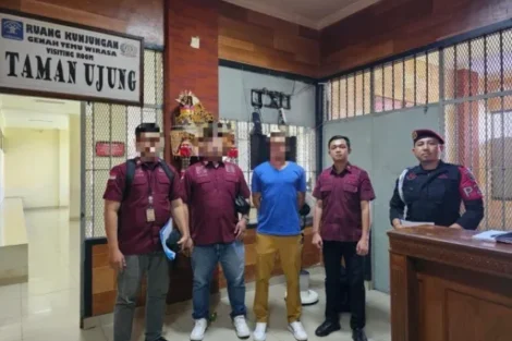 WNA asal Rusia AP (35) segera dideportasi usai jalani hukuman penjara. (Foto/ist)