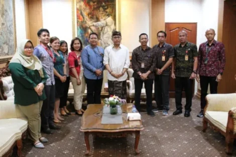 Pemkot Denpasar Gandeng Serikat Pekerja Gelar Pentas Budaya saat Peringatan Hari Buruh. (Foto/ist)