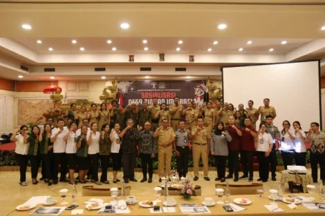 Imigrasi Denpasar Sosialisasi Desa Binaan Imigrasi, Upaya Cegah TPPO dan Edukasi Masyarakat