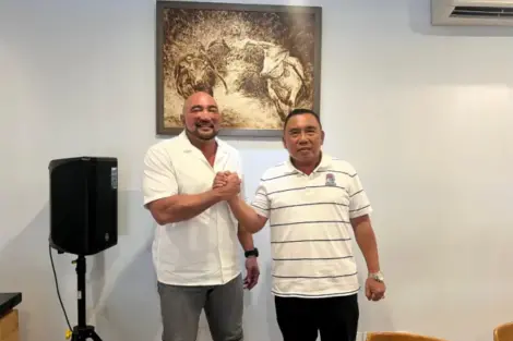 Ketua DPD Gerindra Bali Made Muliawan Arya (kiri) dan I Nengah Tamba (kanan). (Foto/ist)