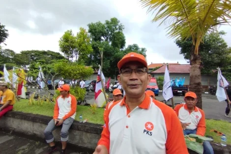 Ketua DPW PKS Bali Hilmun Nabi. (Foto/nan).